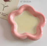 Pastel Little Flower Dish Plate
