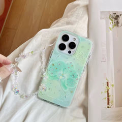 Mint Orchid iPhone Case