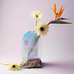 Holographic Flower Vase