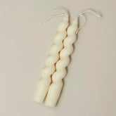 2 pc Spiral Candles