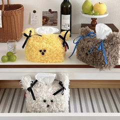 Cartoon Dog Napkin Box