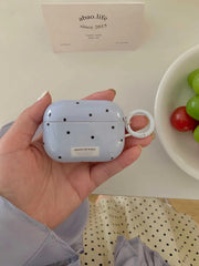 Blue Dots AirPods Case