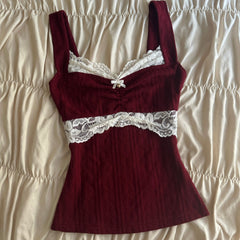 Catalina Spring Coquette Camisole Top