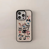 Cute Cats Canvas iPhone Case