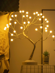 Fairy Decorative Tabletop Bonsai Led Tree Light Lantern Lamp