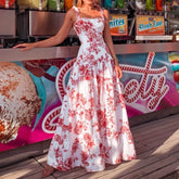 inostorâ„?Sexy Ladies Vintage Floral Boho Wedding Guest Dresses