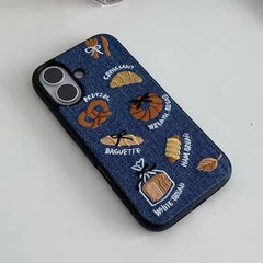 Denim Bread iPhone Case
