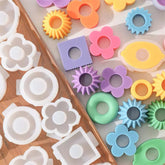 Geometric Silicone Candle Molds