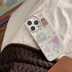 Glossy Teddy Bear iPhone Case