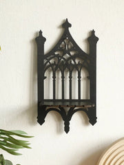 Gothic Wooden Arch Shelf