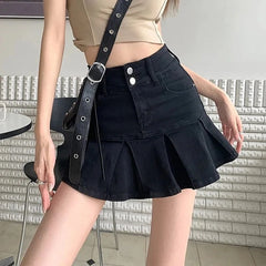 Y2k Pleated Skirt