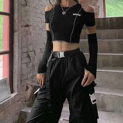 Gothic Crop Top