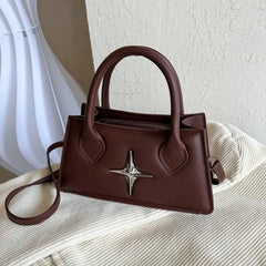 Black Mini Leather Y2k Bag