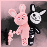 Gothic Skull Rabbit Plush Toy