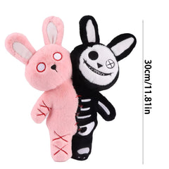 Gothic Skull Rabbit Plush Toy