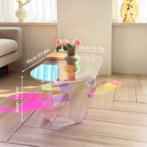 Iridescent Acrylic Coffee Table
