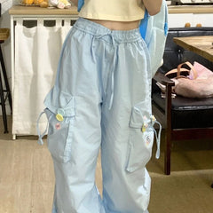 Kawaii Blue Pants