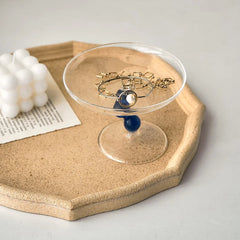 Curved Glass Jewelry Tray