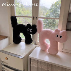 Kawaii Cat Plush Pillow