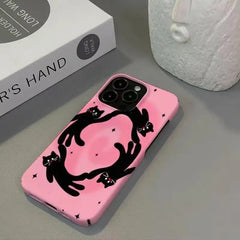 Dancing Cat iPhone Case