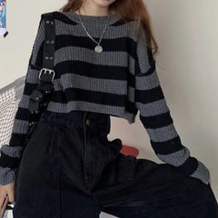 Y2K Cropped Sweater