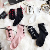 Lace-up Socks 12-pack