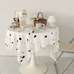 Aesthetic Ink Splatter Tablecloth