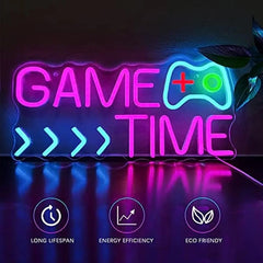 GAME TIME LED Neon Sign