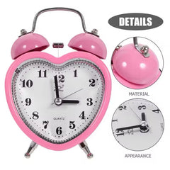 Heart Pink Alarm Clock
