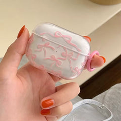 Pink Bow AirPods Case