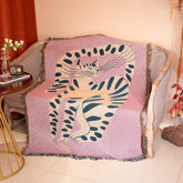 Pink Cat Blanket