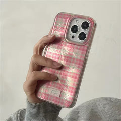 Retro Grid iPhone Case