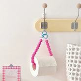 Pink Hanging Tissue Holder