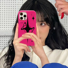 Pink Korean iPhone Case