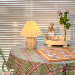 Pleated Table Lamp