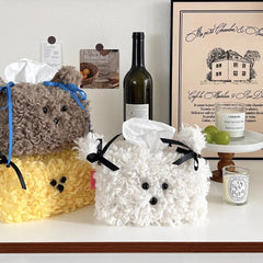 Cartoon Dog Napkin Box