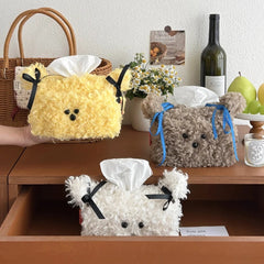 Cartoon Dog Napkin Box