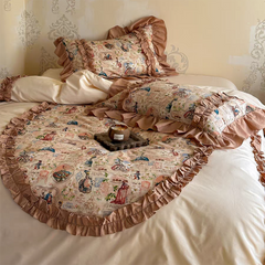 Princess Oil Painting Bedding Set