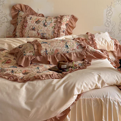 Princess Oil Painting Bedding Set