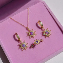 Opal Sun Jewelry Set