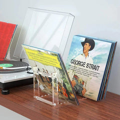 Clear Vinyl Record Stand