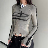 Ripped Vintage Sweater
