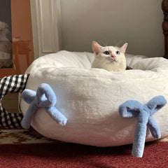 Pet Bed with Bows