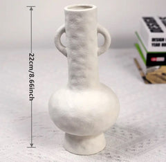 Milky White Vases