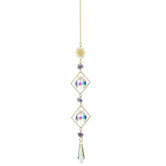 Crystal Moon Suncatcher