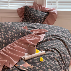 Spring Garden Ruffle Bedding Set