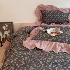 Spring Garden Ruffle Bedding Set