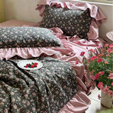 Spring Garden Ruffle Bedding Set