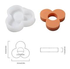 Geometric Silicone Candle Molds