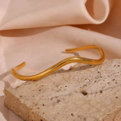 Blessie Gold Bangle